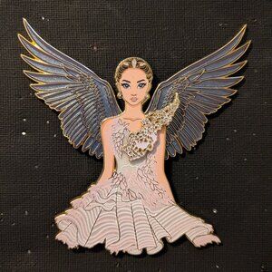Katniss Everdeen Girl on Fire Dress Fantasy Pin
